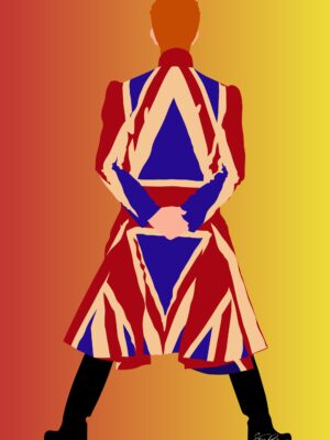 DAVID BOWIE UNION FLAG COAT